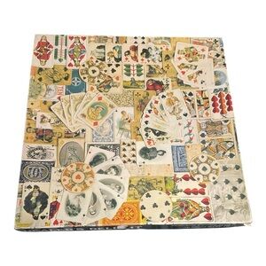 Springbok Dealer’s Delight Puzzle 20” Vintage Playing Cards Collage